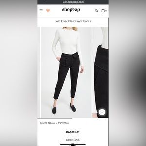 NWT JBRAND pleat front Peg jeans Size 30 dark indigo